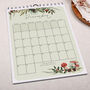 Floral 2024 Calendar For The Wall, thumbnail 6 of 7