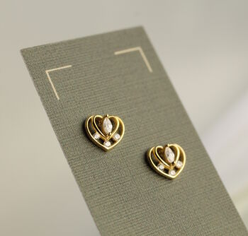 Arts And Crafts William Morris Stud Earrings, 3 of 6