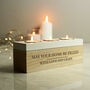 Personalised Wooden Tealight Holder Box, thumbnail 8 of 8