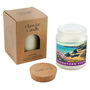 Bedruthan Steps Scented Glass Jar Candle • Cornwall Beach • Cornish Gift • Coastal Living • Gift Box, thumbnail 3 of 3