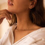 Dainty 18 K Gold Plated Disc Coin Choker Necklace, thumbnail 4 of 8