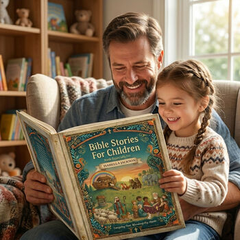 Personalised Keepsake Book Of Bible Stories For Children, 10 of 11