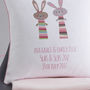 Personalised Twin Gift Cushion, thumbnail 4 of 5
