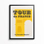 Grand Tour Cycling Posters, Set Of Three Cycling Prints, thumbnail 4 of 5
