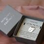 Personalised 'I Love You' Necklace In Gift Box, thumbnail 1 of 3