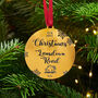 First Christmas New Home Silver Or Gold Tree Decoration, thumbnail 1 of 2