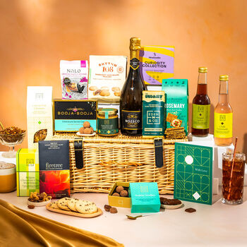 Gluten Free Luxury Wicker Family Hamper With Gift Card Alcohol Optional, 2 of 10