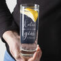 Personalised 'Gin O'clock' Gin Glass For Her, thumbnail 1 of 3