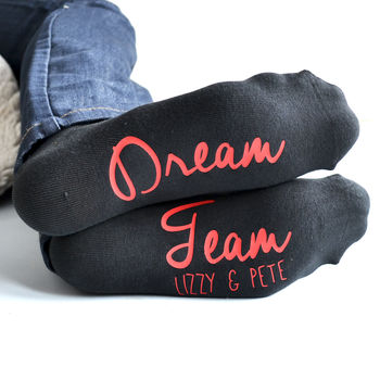 Personalised Dream Team Socks, 2 of 2