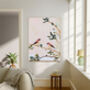Winter Snowy Birds Art Print, thumbnail 2 of 3
