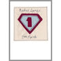 Personalised Superhero 1st Or Any Birthday Card For Boy, thumbnail 10 of 12