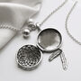 Sterling Silver Dream Catcher Locket, thumbnail 6 of 7