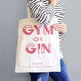 Personalised Funny Gin Tote Bag, thumbnail 2 of 9