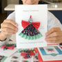 Personalised Christmas Paper Angel Cards Kit, thumbnail 1 of 7