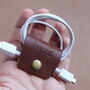 Personalised Leather Cable Wrap, thumbnail 2 of 7