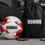 Personalised Football Ball Training Ball Size Five, thumbnail 2 of 9