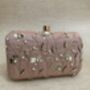 Light Pink Handcrafted Clutch Bag, thumbnail 4 of 6