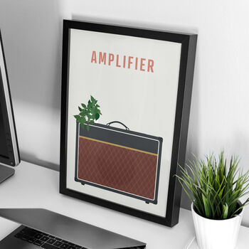 Guitar Amplifier Print | Vox Amp Music Poster, 4 of 8
