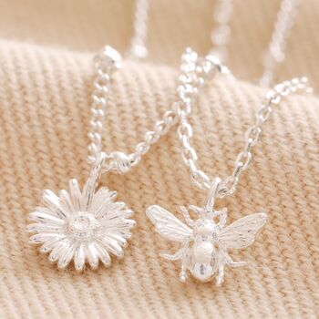 Set Of Two Daisy And Bee Necklaces, 3 of 12
