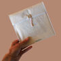 Reusable Eco Friendly Floral Card Blank Inside Or Optional Handwritten Message, thumbnail 8 of 9