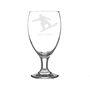 Personalised Snowboarding Engraved Glass, thumbnail 1 of 7
