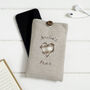 Personalised Embroidered Fabric Phone Case Gift, thumbnail 1 of 9