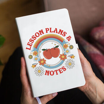 Retro Lesson Plan Notebook For Teachers, 3 of 3