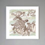 'Swimming Turtles' Print, thumbnail 1 of 3