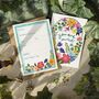 Whimsical Floral Garden Ready To Write Invitations, thumbnail 4 of 7