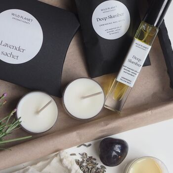 Personalised Deep Sleep Letterbox Gift – Natural Aromatherapy Sleep Box With Lavender And Amethyst, 4 of 10