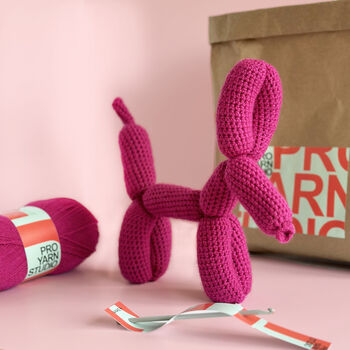 Balloon Dog Crochet Kit, 3 of 6