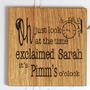 Personalised Wine Gin Or Prosecco O'clock Coaster, thumbnail 3 of 4