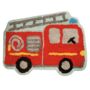 Childs Fire Engine Red Rug, thumbnail 6 of 6