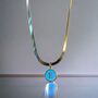 'Ina' Mother Of Pearl Pendant Necklace, thumbnail 9 of 12