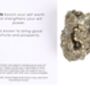 Raw Pyrite Healing Crystal Gift Set Leo, thumbnail 3 of 6