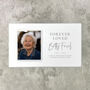 Personalised Forever Loved Photo Cremation Urn For Ashes 1440ml, thumbnail 3 of 10