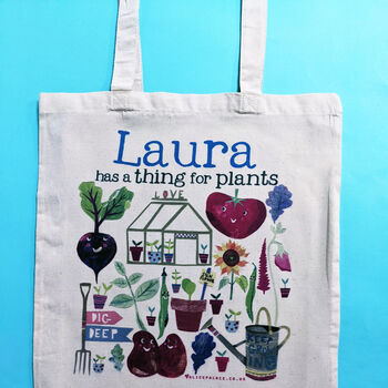 Personalised Love Gardening Bag, 7 of 12