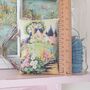 Decorative Lavender Sachet With Cottage Garden Print, thumbnail 3 of 7