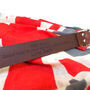 Engraved Cyclists Leather Belt, thumbnail 6 of 10