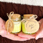 Vanilla Candle Soy Wax Candles In Jar Set Of Two, thumbnail 1 of 6