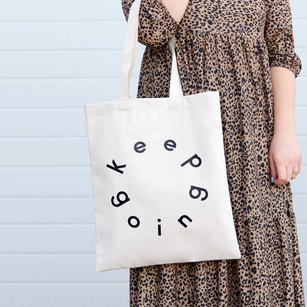 'Keep Going' Tote Bag, 1 of 5