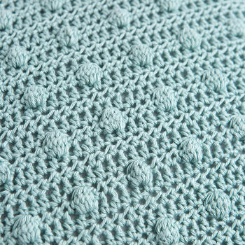 Bobble Cushion Cover Easy Crochet Kit, 4 of 6