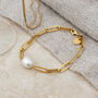 Personalised Sterling Silver Or Gold Pearl Bracelet, thumbnail 3 of 4