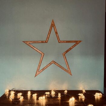 Large Metal Star Decoration For Any Home Or Garden, 5 of 8