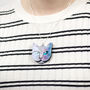 Cat Necklace With Sterling Silver Chain, thumbnail 1 of 12