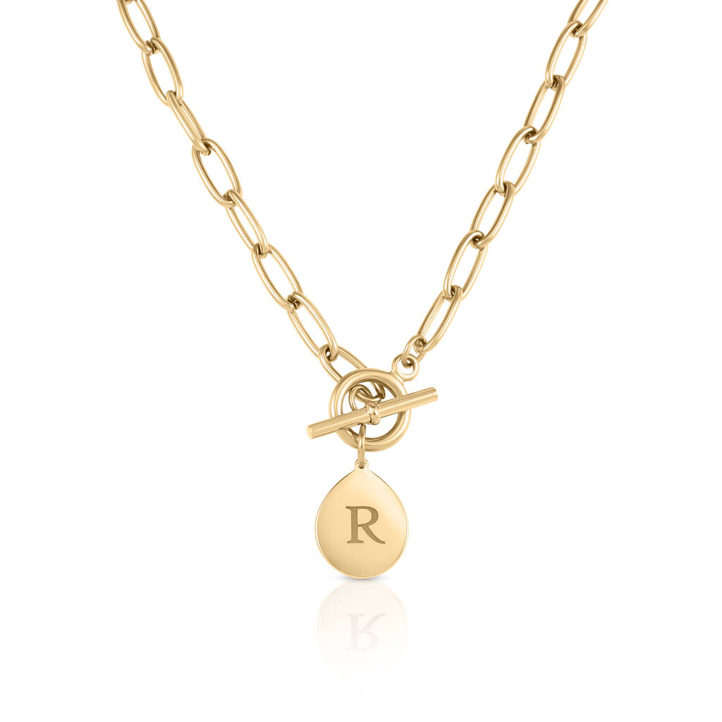 T Bar Pendant Necklace, 1 of 8