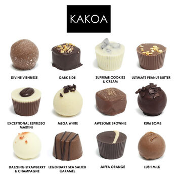 Kakoa Iconic Vegan Chocolate Box | 15 Chocolates, 2 of 4