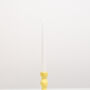 Low Wave Candleholder Yellow, thumbnail 4 of 6