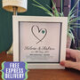 Personalised 20th Anniversary Gift Emerald Heart, thumbnail 2 of 6