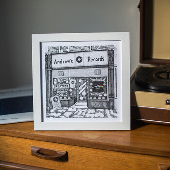 Personalised Record Shop Print, 10 of 10